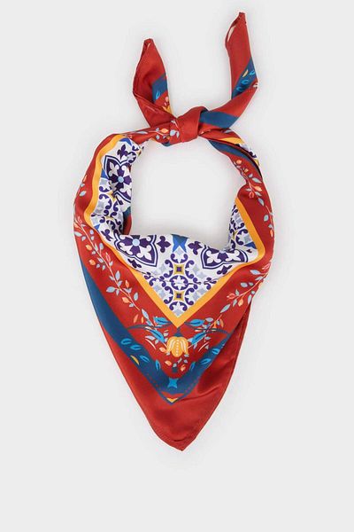 DeFacto Women's Galata Themed Scarf F5204Axns