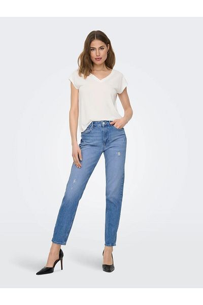 ONLY Pantaloni de jeans cu croiala dreapta