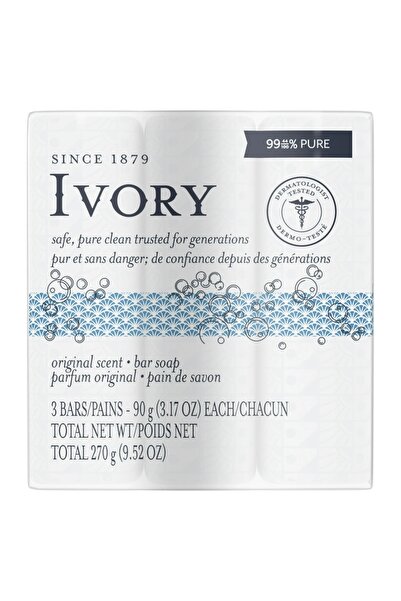 IVORY الصابون الأصلي 3 عبوات