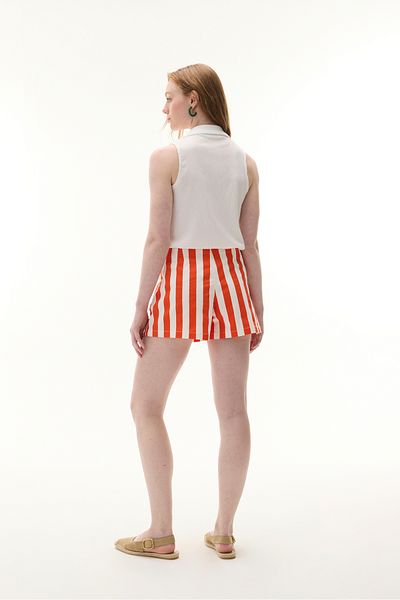 Mudo V-Neck Sleeveless Fitted Bluz