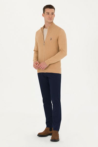 U.S. Polo Assn. 1629653 Πλεκτή Ζακέτα Polo