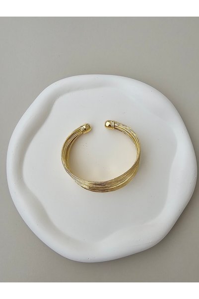 Zivazer Store Women's Steel Non-Tarnish Cuff Bracelet