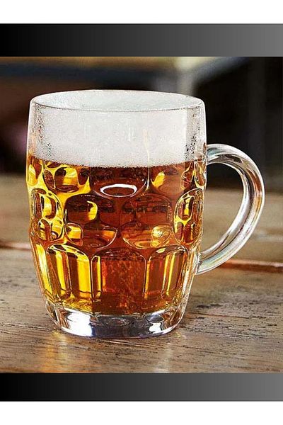 Paşabahçe 590 Cc-Ml-1 Pcs-With Handle-Special Series-Glass Beer Glass.