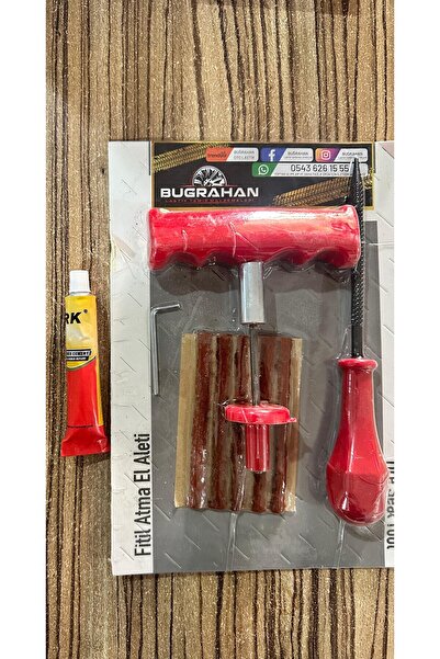 OEM Profesyonel Lastik Tamir Kiti Fitil Atma Seti Araba Bisiklet Tamir Seti A...