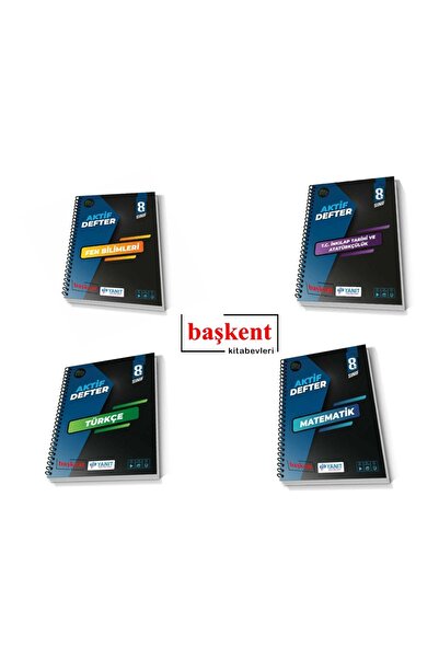 Yanıt Yayınları AKTİF DEFTER T.C İNKILAP TARİHİ VE ATATÜRKÇÜLÜK - TÜRKÇE - MA...