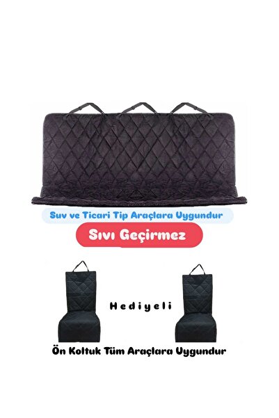 Markaflex 3 قطع غطاء مقعد السيارة |   غطاء المقعد الأمامي والخلفي | سرير للكل...