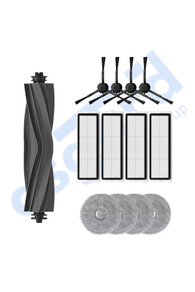 Asgard Grup DREAME L20 ULTRA COMPATIBIL 1 Perie principală 4 Perii laterale 4 Filtre 4 Mopuri