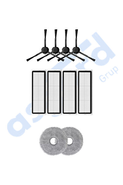 Asgard Grup DREAME X20 MAX-X20 PRO COMPATIBIL 4 perii laterale 4 filtre 2 mopuri