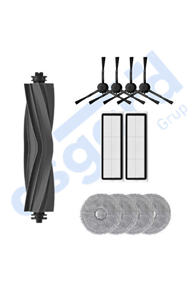 Asgard Grup DREAME L20 ULTRA COMPATIBIL 1 Perie principală 4 Perii laterale 2 Filtre 4 Mopuri