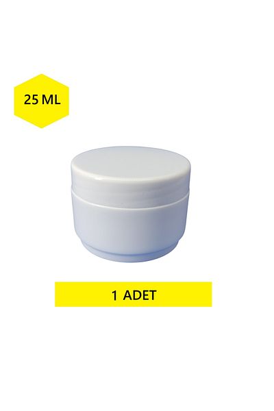 demethome 25 ml Mini cutie goală pentru pomadă-crem-cosmetice 25 cc Borcan de cremă din plastic 1-250 buc Opcțional