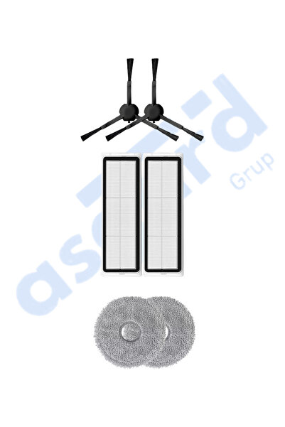 Asgard Grup DREAME L20 ULTRA UYUMLU 2 perii laterale 2 filtre 2 mopuri