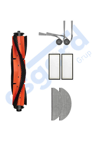 Asgard Grup Compatibil cu ROBOROCK S8 PRO/S8 PRO+ 1 perie principală 2 perii ...