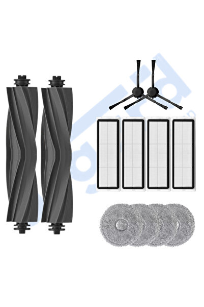 Asgard Grup DREAME L20 ULTRA COMPATIBIL 2 Perie principală 2 Perie laterală 4 Filtru 4 Mop