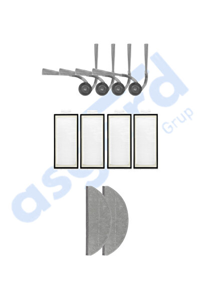 Asgard Grup ROBOROCK S8 PRO-S8 PRO+-Q8+-Q8 MAX PRO+ Compatibil 4 perii latera...