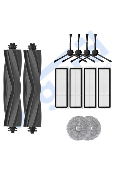 Asgard Grup DREAME L20 ULTRA COMPATIBLE 2 Κύρια βούρτσα 4 Πλαϊνές βούρτσες 4 Φίλτρα 2 Σφουγγαρίστρες