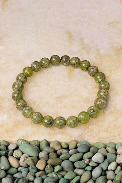 hmgtaş Peridot Stone Bracelet