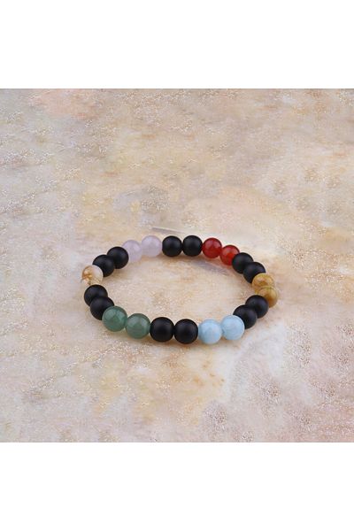 hmgtaş Emerald Chakra Stone Bracelet