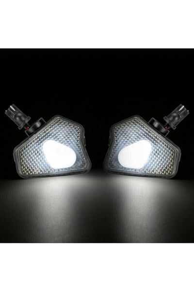 Hartan Mercedes-Benz Set de 2 becuri LED pentru oglindă retrovizoare Mercedes A, B, C, E, S, CLA, CLS, GLA, GLK -BTLL-357
