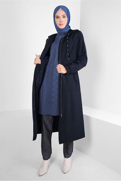 Alvina HOODED TRENCH COAT 10802