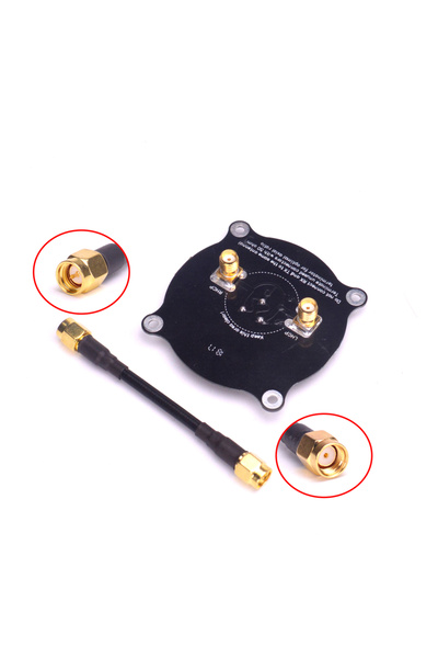 Choice4 هوائي RP SMA Pagoda 2 / رقعة تغذية ثلاثية 5.8 جيجا هرتز 5 ديسيبل 50 و...