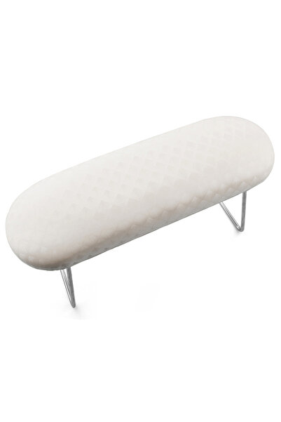 Choice white Pink/White Plaid Waterproof Leather Hand Pillow Arm Rest Cushion...