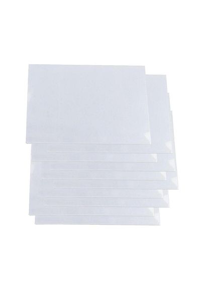 Choice 0.2mm Transparent 10x Blank Heat Shrink Papers Sheets 6inchx8inch Handmade Supplies For Keychain Cra
