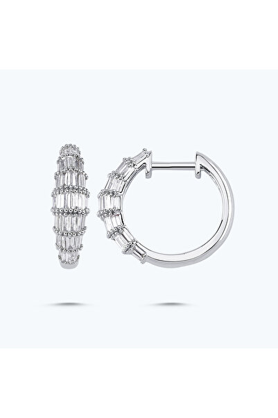 Altınbaş Pırlanta Baget Küpe