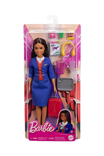 Temel Barbie Hostes Bebek Ve Aksesuarları Hyt60