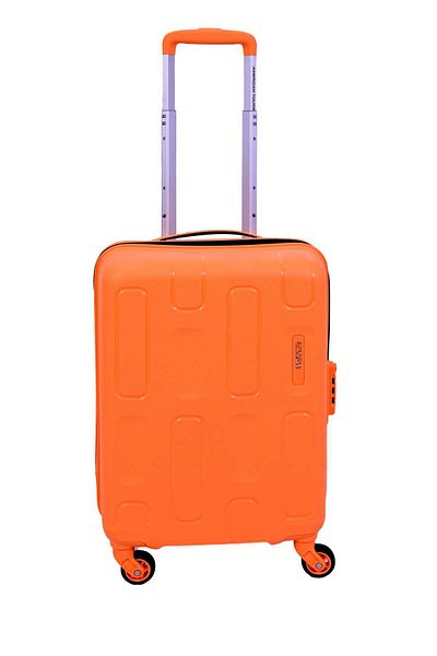 American Tourister ELLIPSO 55cm Hard Shell Luggage – Apricot Blush with TSA Lock