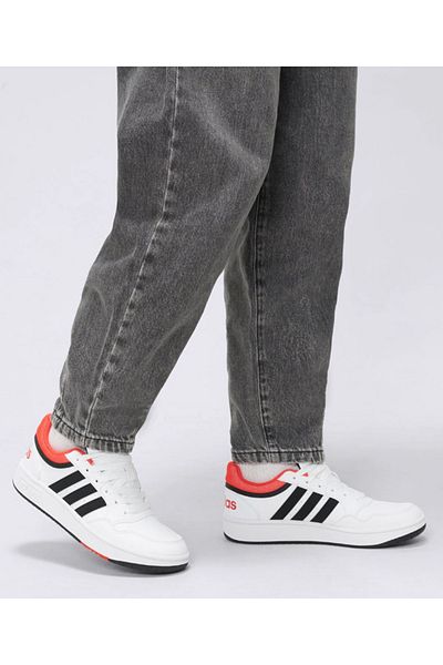 adidas Hoops 3.0 K White Casual Sneaker Sports Shoes