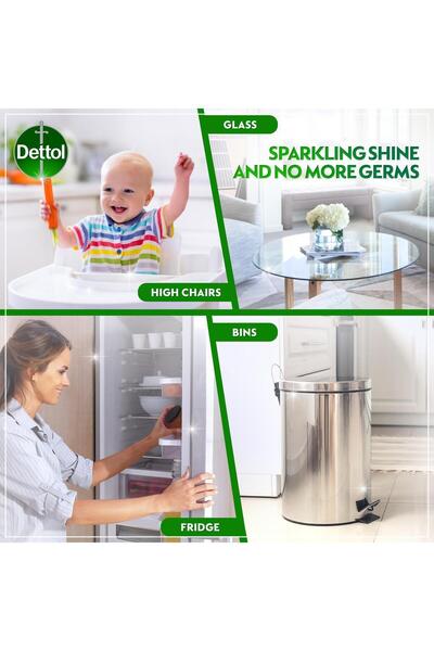 Dettol All Purpose Cleaner Spray Bottle, Lemon Scent, 500 ml x6