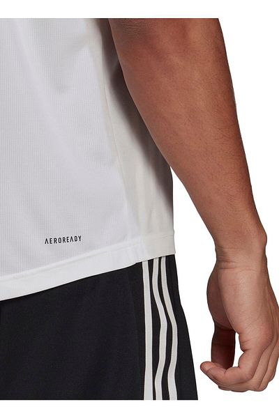 adidas Gm2154 Ανδρικό μπλουζάκι με κοντομάνικο λογότυπο με λαιμόκοψη