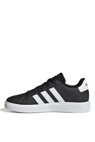 adidas Chlapecké vycházkové boty - Černobílé Gw6503 Grand Court K