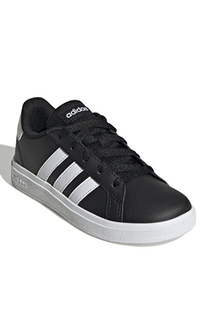 adidas Siyah - Beyaz Erkek Çocuk Yürüyüş Ayakkabısı Gw6503 Grand Court K