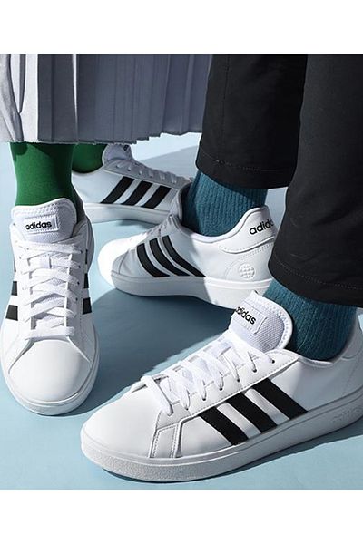 adidas Grand Court Base 2.0 - White Casual Sneaker
