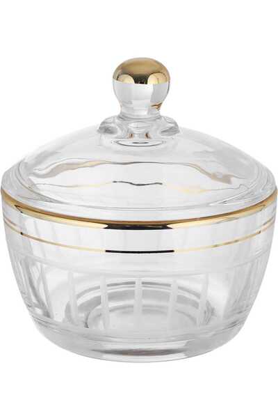 Alsaif Gallery Saif Gallery Glass Tea and Coffee Serving Set, 26 Pieces - Clear