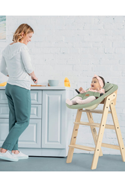 MAMATOYZ Wavy Ana Kucağı – 0-6 Ay – Mama Sandalyesine Uyumlu Ergonomik Salıncak