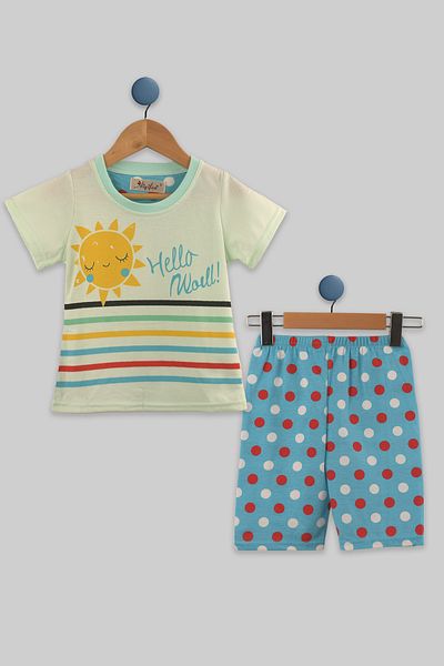 Lilo Co Sunny Hello Pajama Set