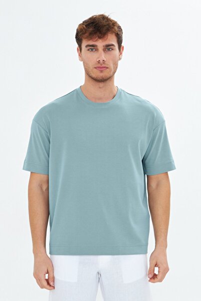 Whitefin Міланська пастельно-бірюзова футболка