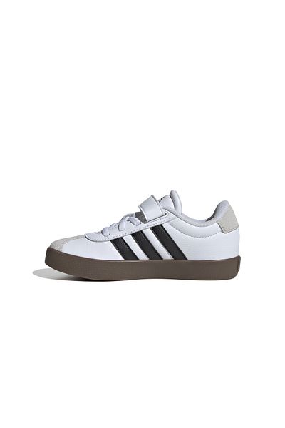 adidas VL Court 3.0 El C - Children's White Sneaker Daily Walking Shoes