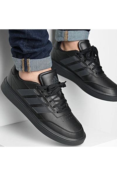adidas Black Courtblock Sneaker - Casual Sneakers