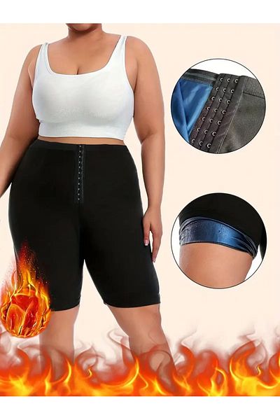 SAUNA SUIT Термо шорти с висока талия - дишащи и отвеждащи потта шорти