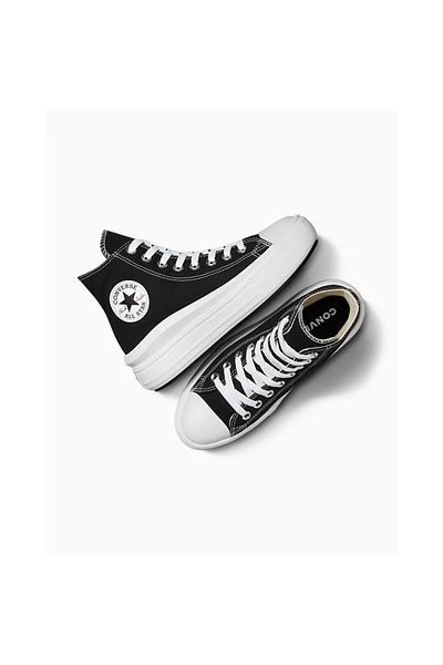 converse Ctas Move Hi - Γυναικεία Μαύρα Casual Παπούτσια, Μοντέλο 568497 Γ