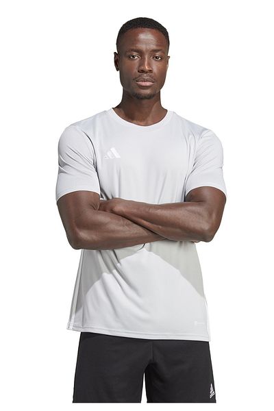 adidas Γκρι καθημερινό αθλητικό μπλουζάκι προπόνησης