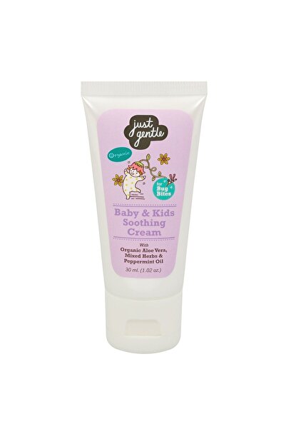 just gentle كريم لتخفيف لدغات الأطفال - خلاصة الصبار العضوي وزيت اللافندر، يه...