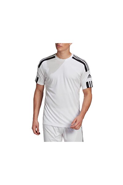 adidas Squad 21 Jsy Ss Ανδρικό μπλουζάκι ποδοσφαίρου GN5723 Λευκό μπλουζάκι