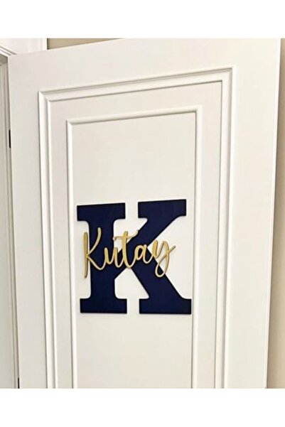 Tasarı Sanatı Bebek Çocuk Odası KİŞİSELLEŞTİRİLEBİLİR Harf Kapı Süsü Pano Yenidoğan İsimlik