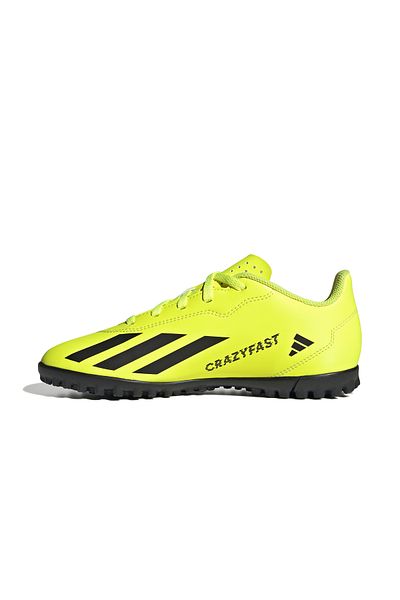 adidas X Crazyfast Club Tf J - Kids Astroturf Field Shoes If0707 Yellow
