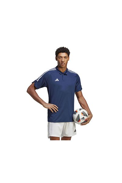 adidas Ανδρικό μπλουζάκι πόλο ποδοσφαίρου Tiro23 L Polo HS3577 Navy