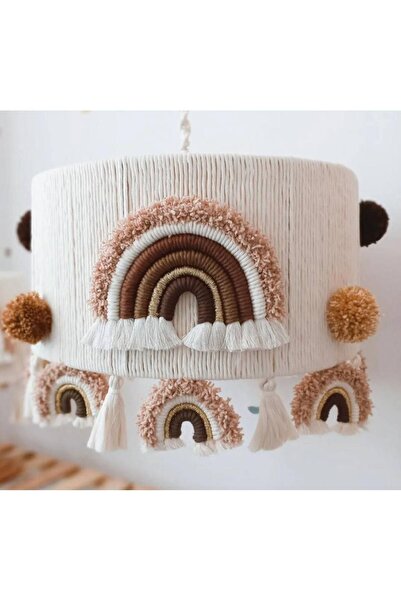 Tasarı Sanatı Bebek / Çocuk Odası Özel Tasarım Makrome Gökkuşaklı Bebek Ve Ço...